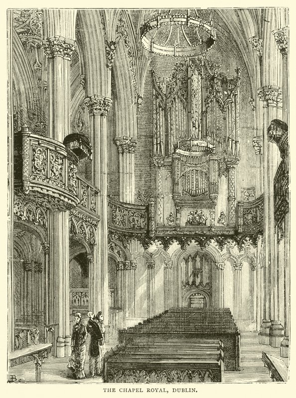 Die königliche Kapelle, Dublin von English School