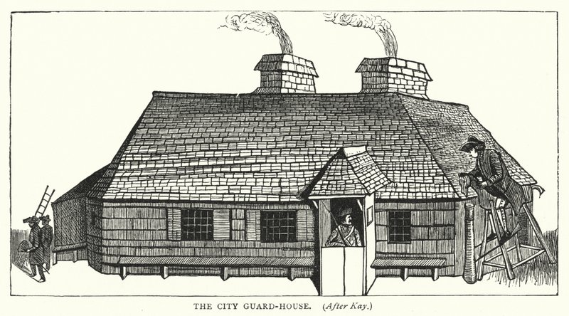 Das Stadtwachhaus von English School