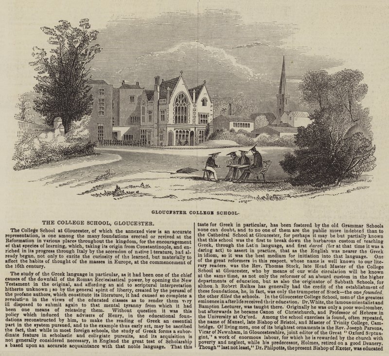 Die College-Schule in Gloucester von English School