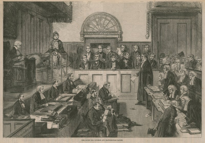 Das Gericht für Scheidungs- und Eheangelegenheiten von English School