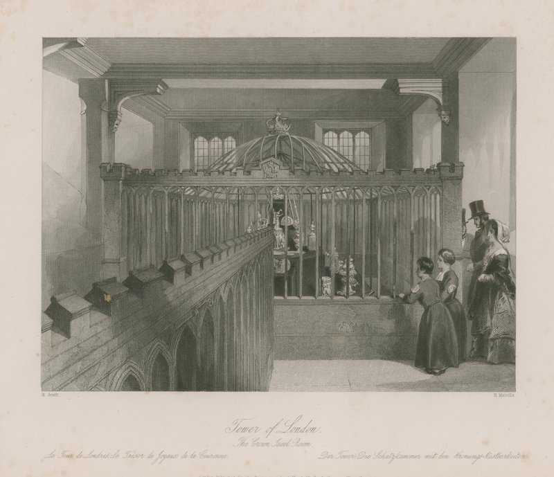 Der Kronjuwelenraum von English School