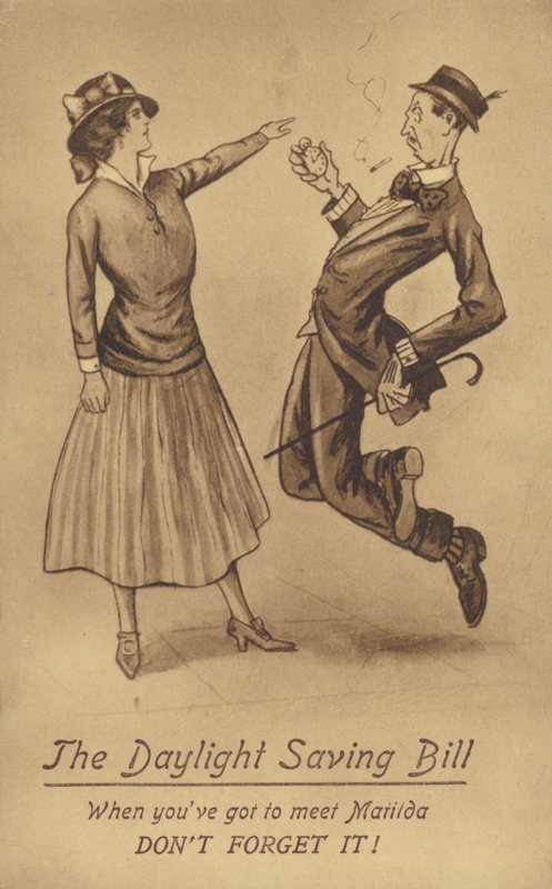 Das Sommerzeitgesetz von English School