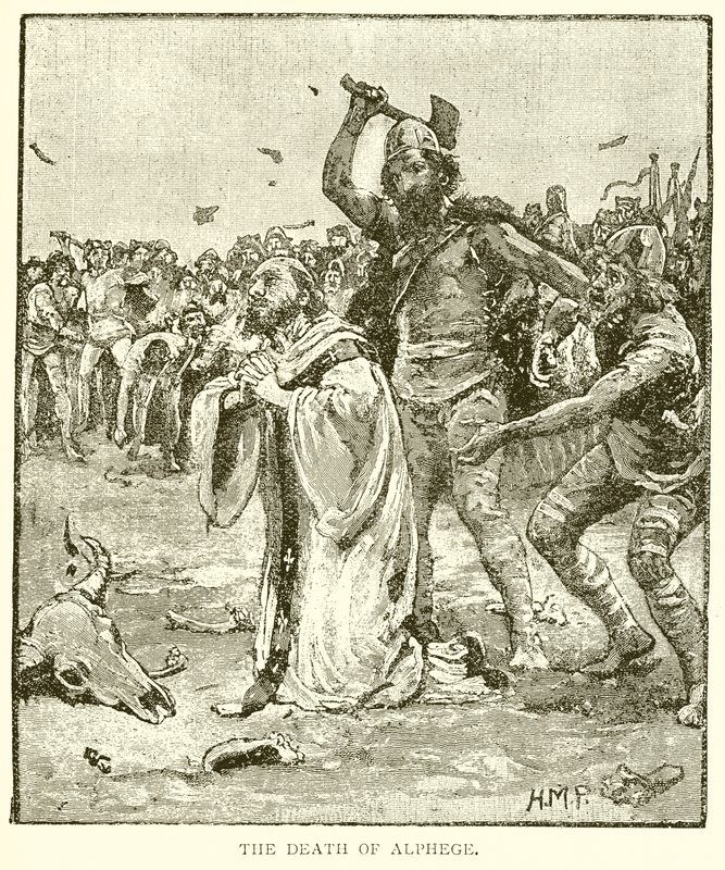 Der Tod von Alphege von English School