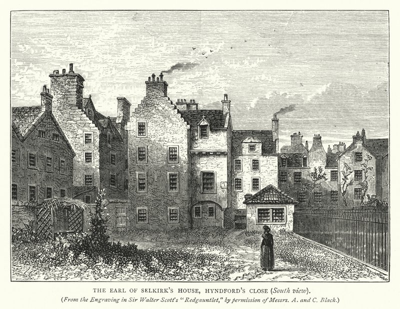 Das Haus des Earl of Selkirk, Hyndford