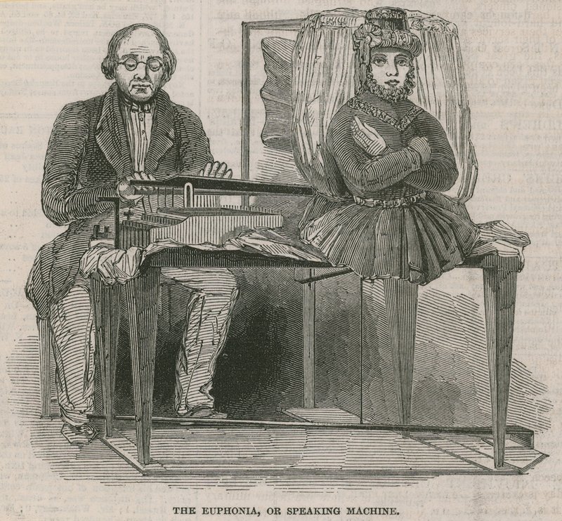 Die Euphonia oder Sprechmaschine von English School