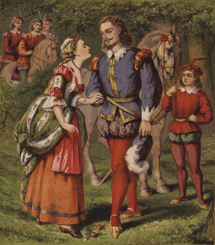 Die Fee am Brunnen oder die zwei Mädchen von English School