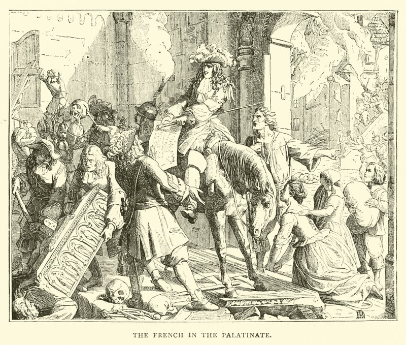 Die Franzosen in der Pfalz von English School