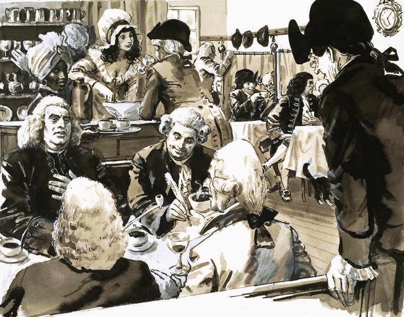 Die Georgier: Der Monarch der Worte (Samuel Johnson) von English School
