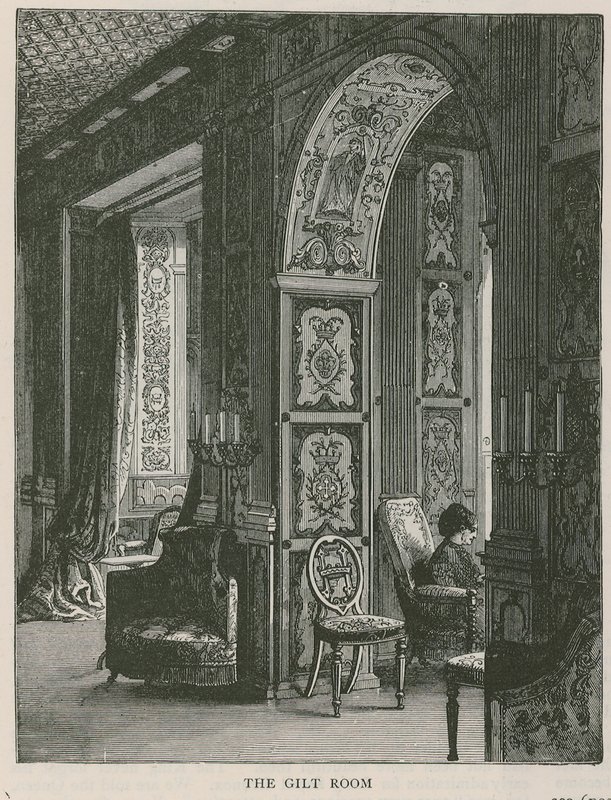 Der vergoldete Raum, Holland House von English School