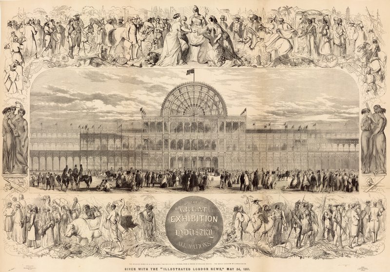 Die Große Ausstellung, 1851 von English School