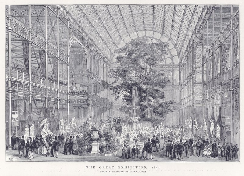 Die Große Ausstellung, 1851 von English School