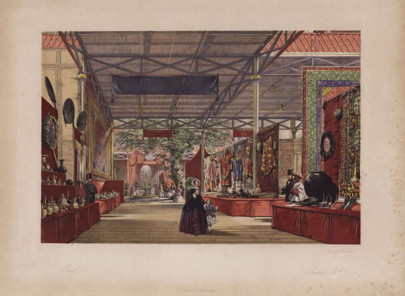 Die Große Ausstellung 1851, Indien Nr. 7 von English School