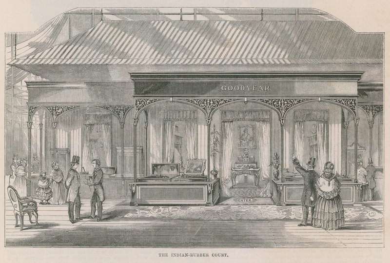 Der Gummi-Hof, Crystal Palace von English School