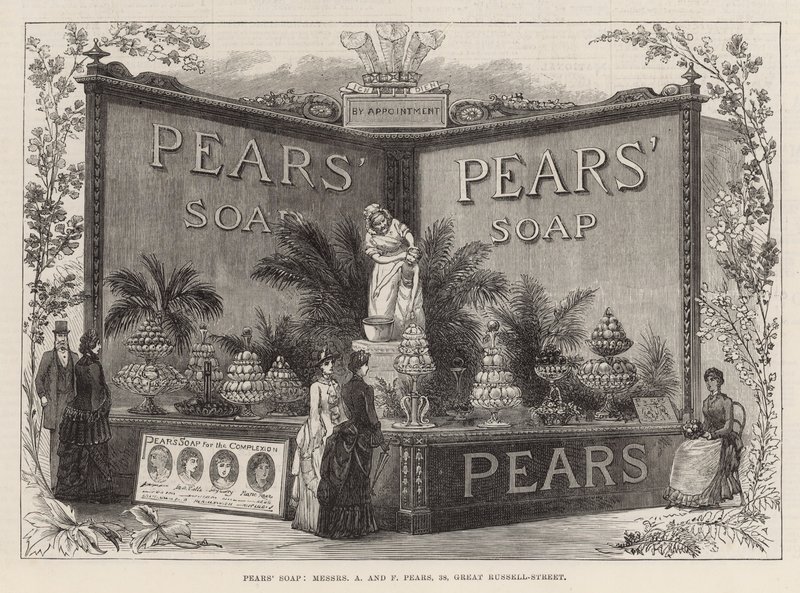 Die Internationale Gesundheitsausstellung: Pears Seife von English School