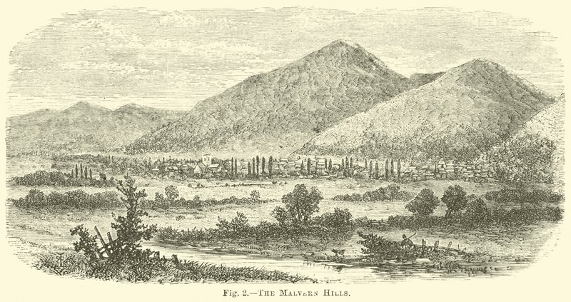 Die Malvern Hills von English School