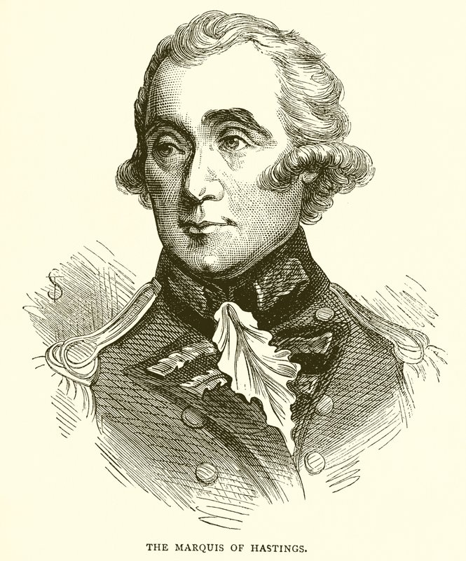Der Marquis von Hastings von English School