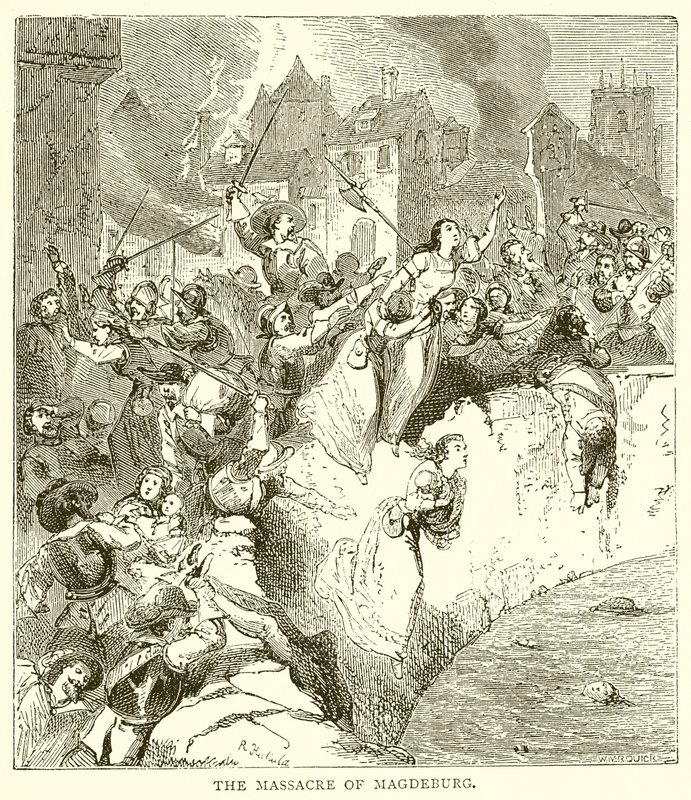 Das Massaker von Magdeburg von English School