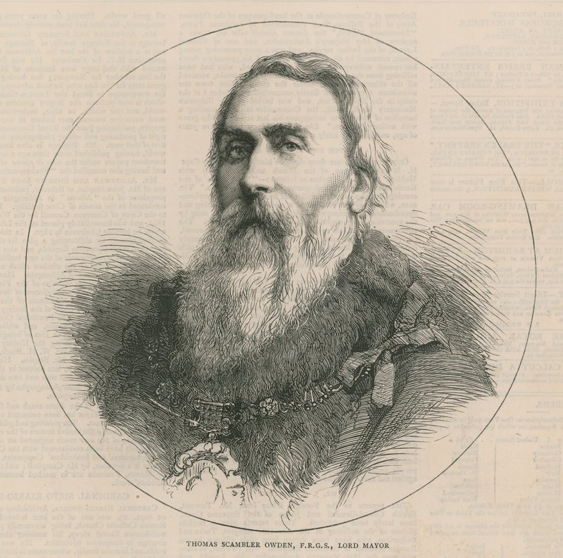 Der neue Lord Mayor und Sheriffs: Thomas Scambler Owden, Lord Mayor von English School