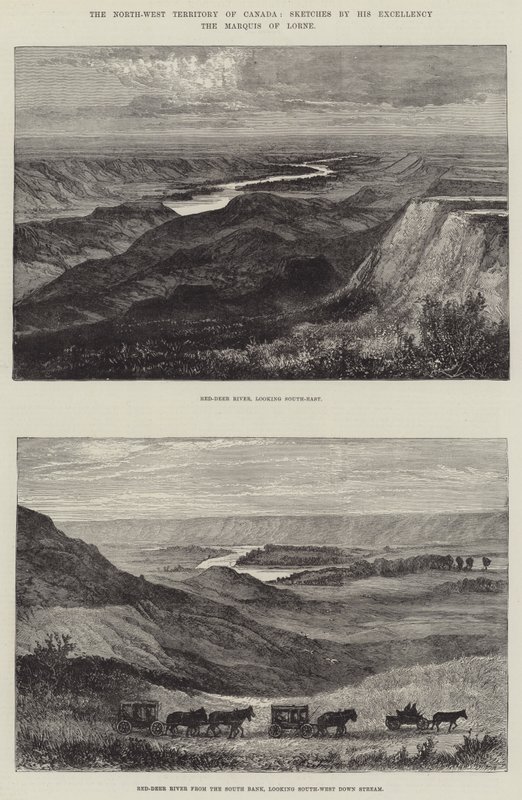 Das Nordwestterritorium von Kanada von English School