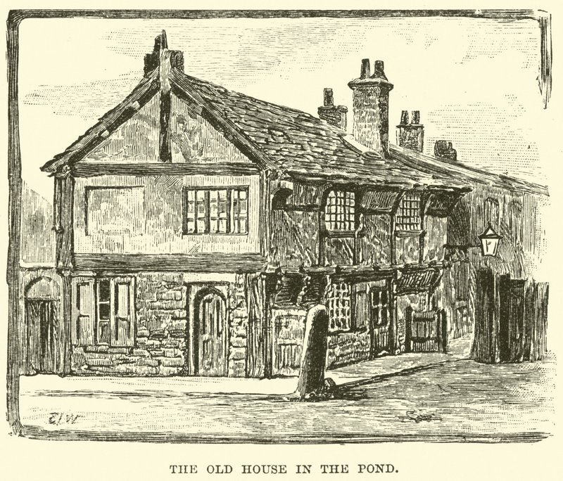 Das alte Haus im Teich von English School