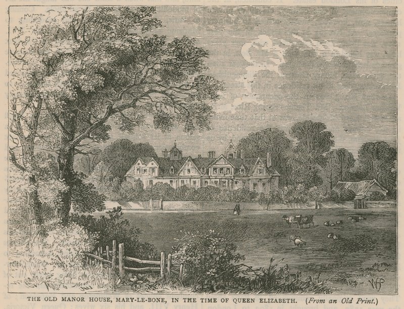 Das alte Herrenhaus von English School