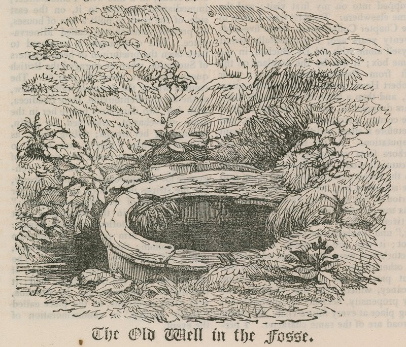 Der alte Brunnen im Graben, Pentonville, London von English School