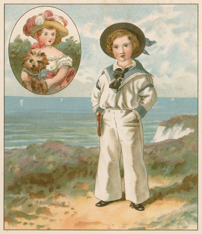 Der Prinz von Wales und die Prinzessin Royal von English School