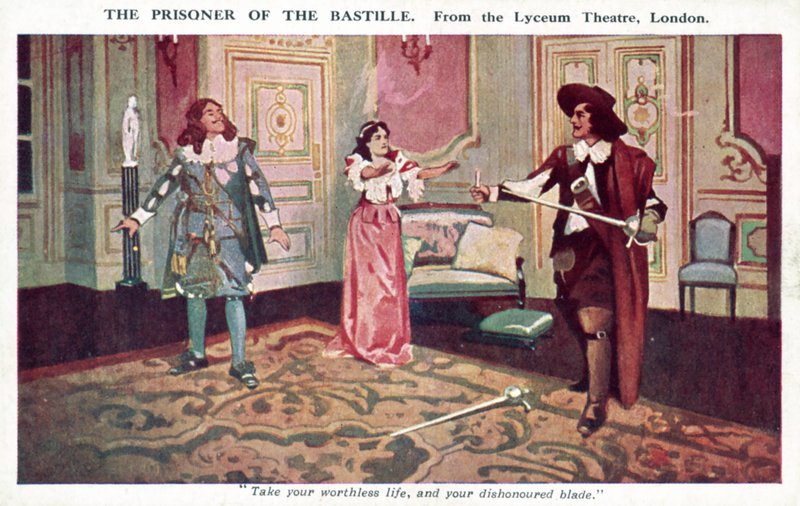 Der Gefangene der Bastille, aus dem Lyceum Theatre, London von English School