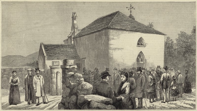 Die Königin in Balmoral von English School