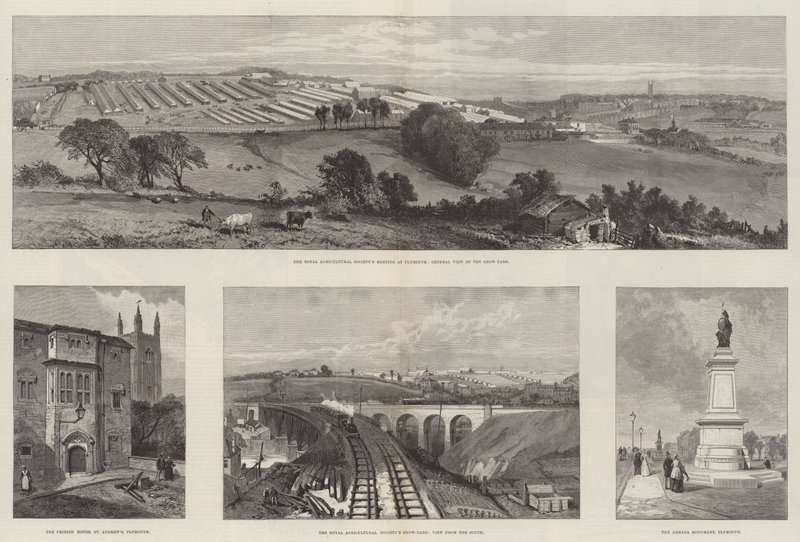 Treffen der Royal Agricultural Society in Plymouth von English School