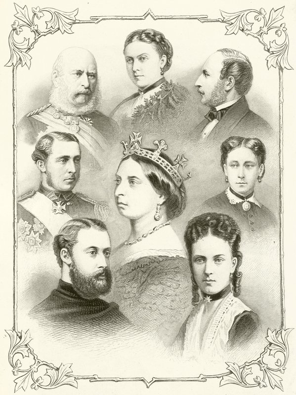 Die königliche Familie von English School