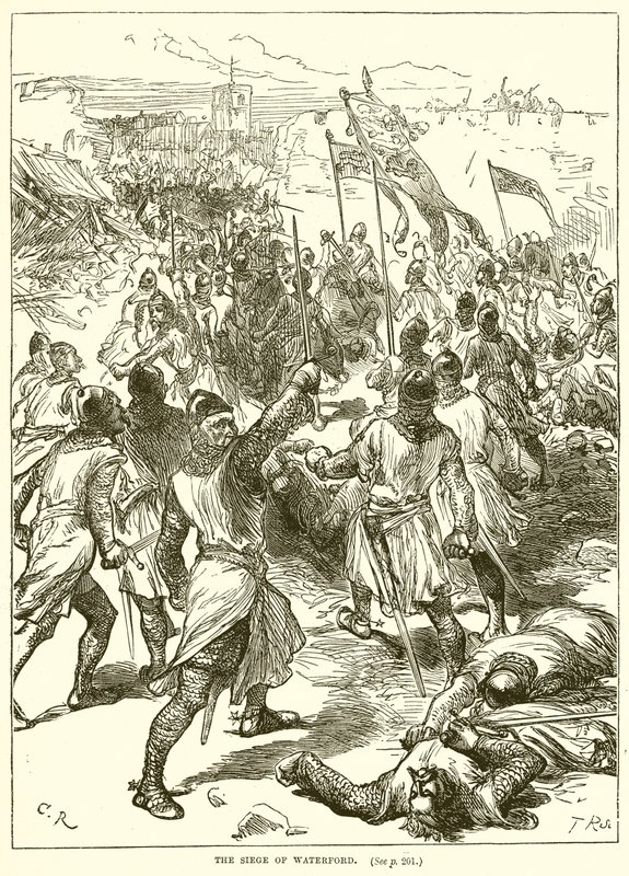 Die Belagerung von Waterford von English School