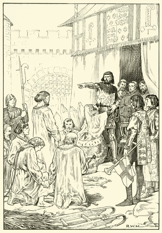 Die sechs Männer von Calais von English School