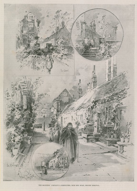 Die Armenhäuser der Skinners Company von English School