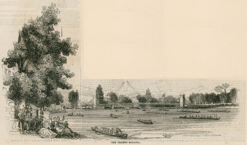 Die Thames Regatta von English School