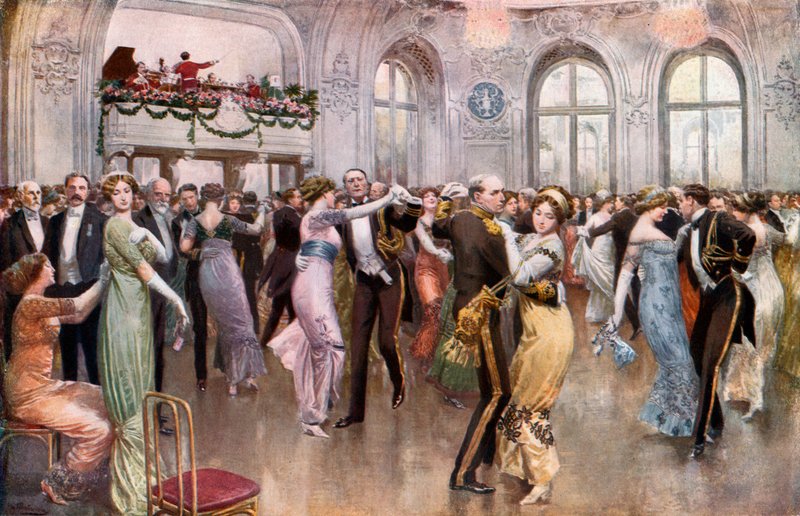 Ball der United States Navy League im Savoy von English School