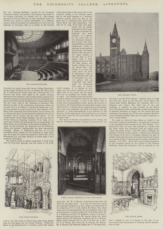 Das University College, Liverpool von English School