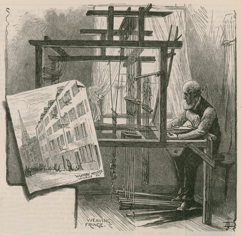 Die Weber von Spitalfields von English School
