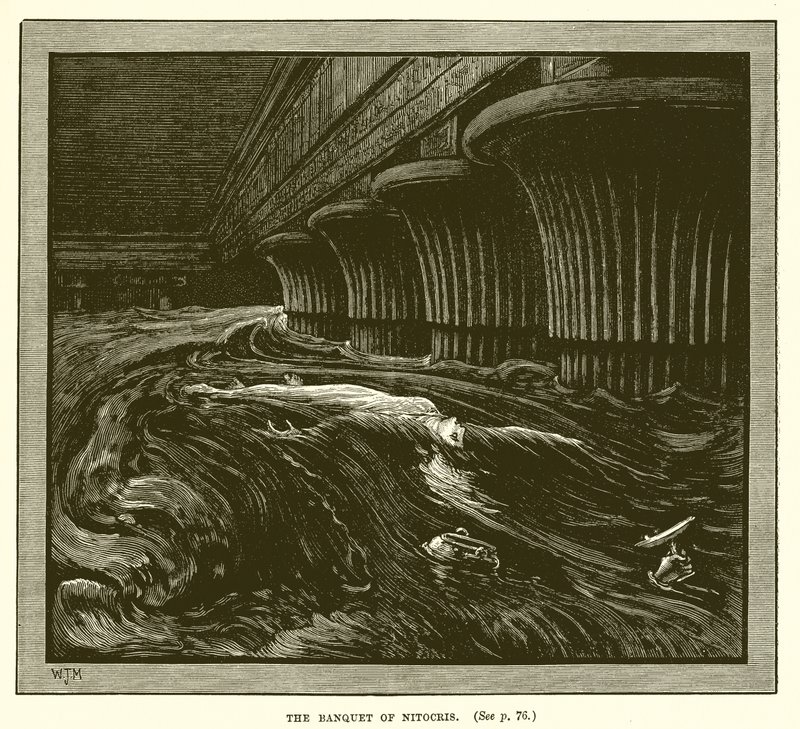 Das Bankett von Nitokris von English School