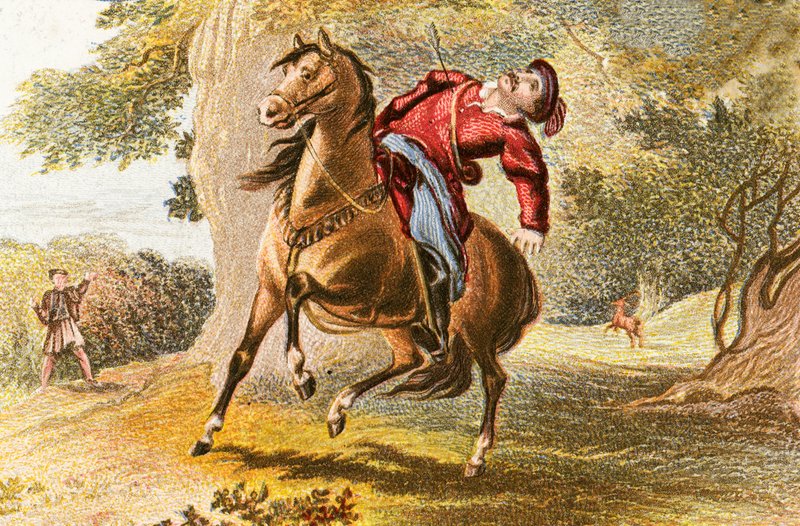 Der Tod von Wilhelm Rufus von English School