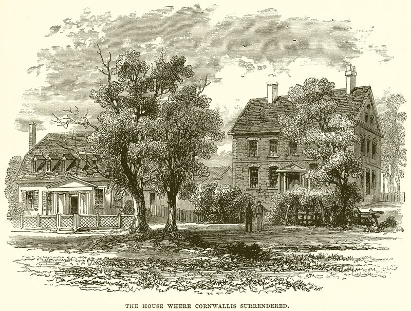 Das Haus, in dem Cornwallis kapitulierte von English School