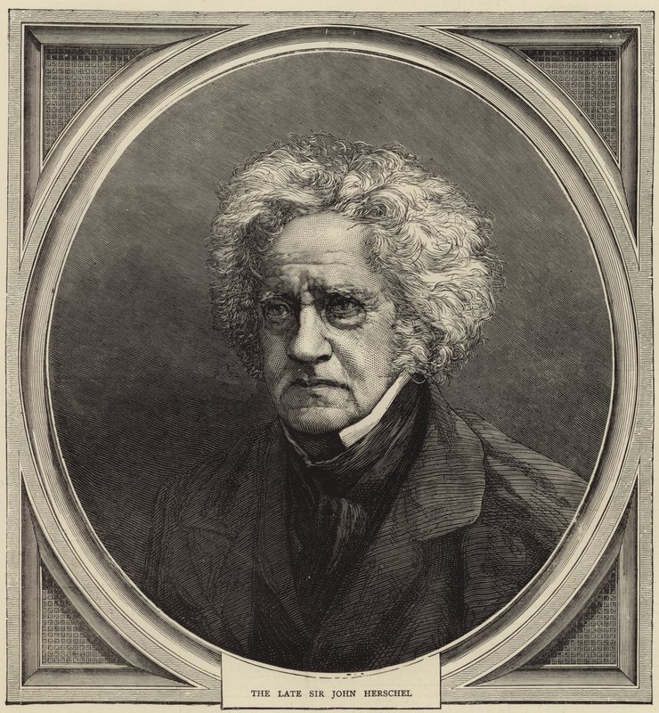 Der verstorbene Sir John Herschel von English School