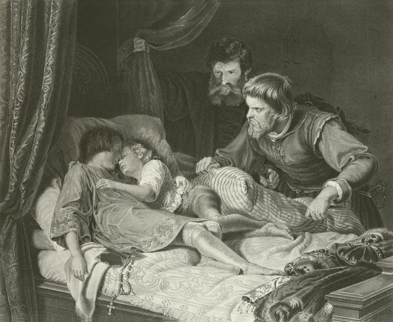 Der Mord an den Prinzen im Turm von English School