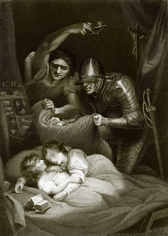 Der Mord an den Prinzen im Turm von English School