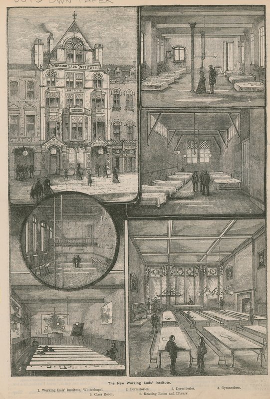 Das neue Working Lads Institute, Whitechapel von English School