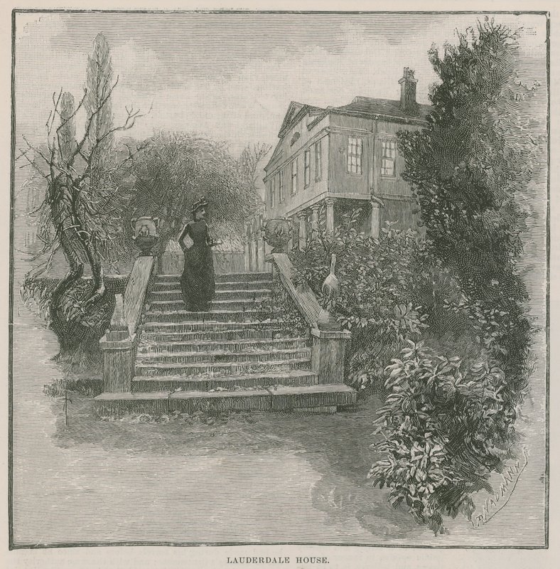 Der neue öffentliche Park in Highgate: Lauderdale House von English School