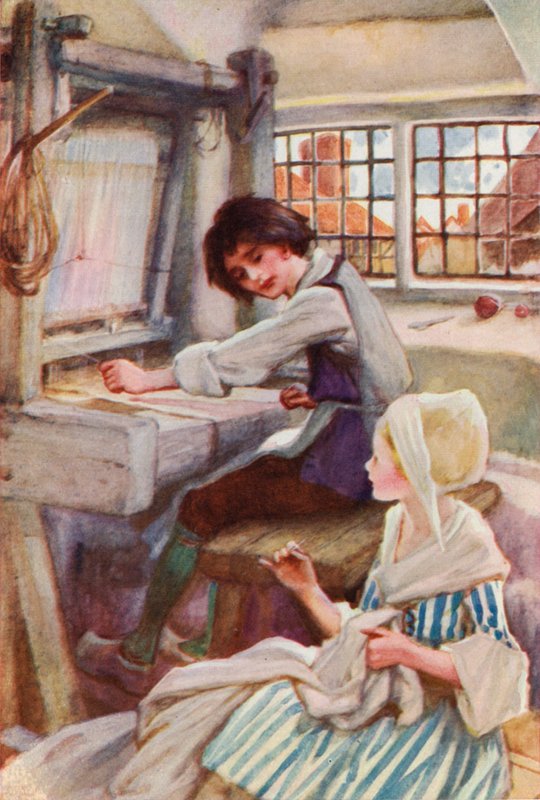 Die Weber von Lyon, Frankreich von English School