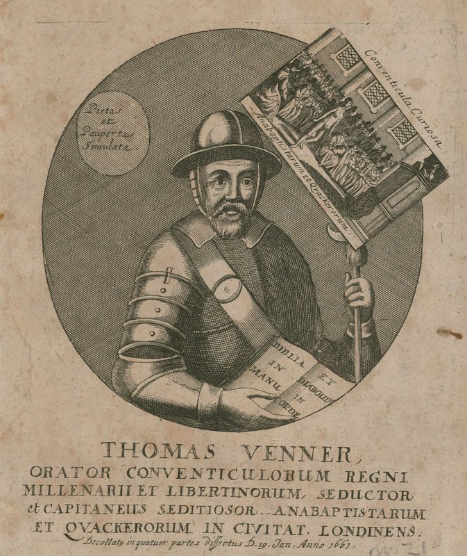Thomas Venner, Redner von English School
