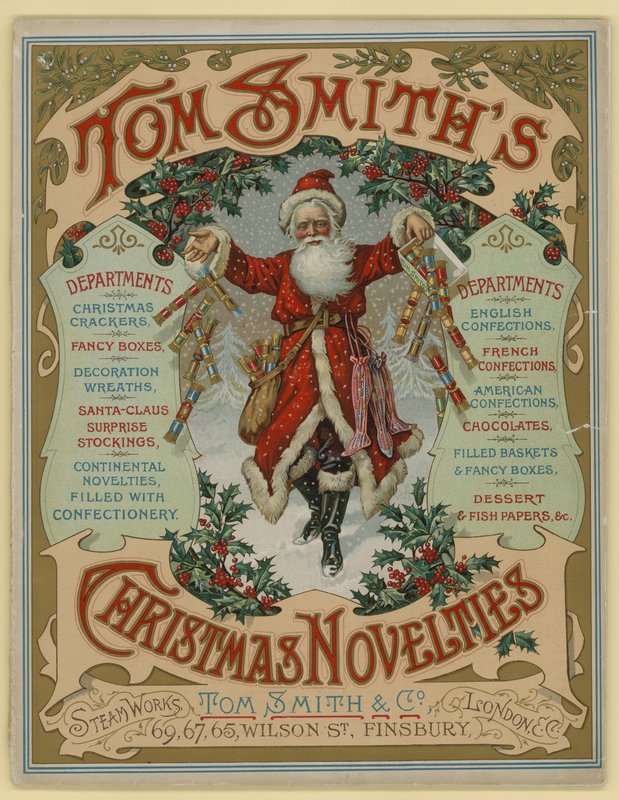 Tom Smith & Co Ltd, Weihnachtsneuheiten, Weihnachtsknaller, Broschürenumschlag von English School