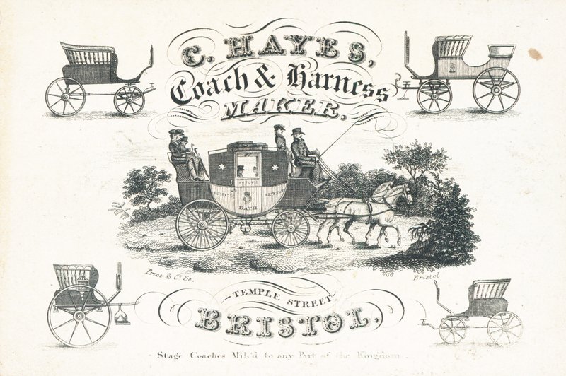 Handelskarte, C Hayes von English School
